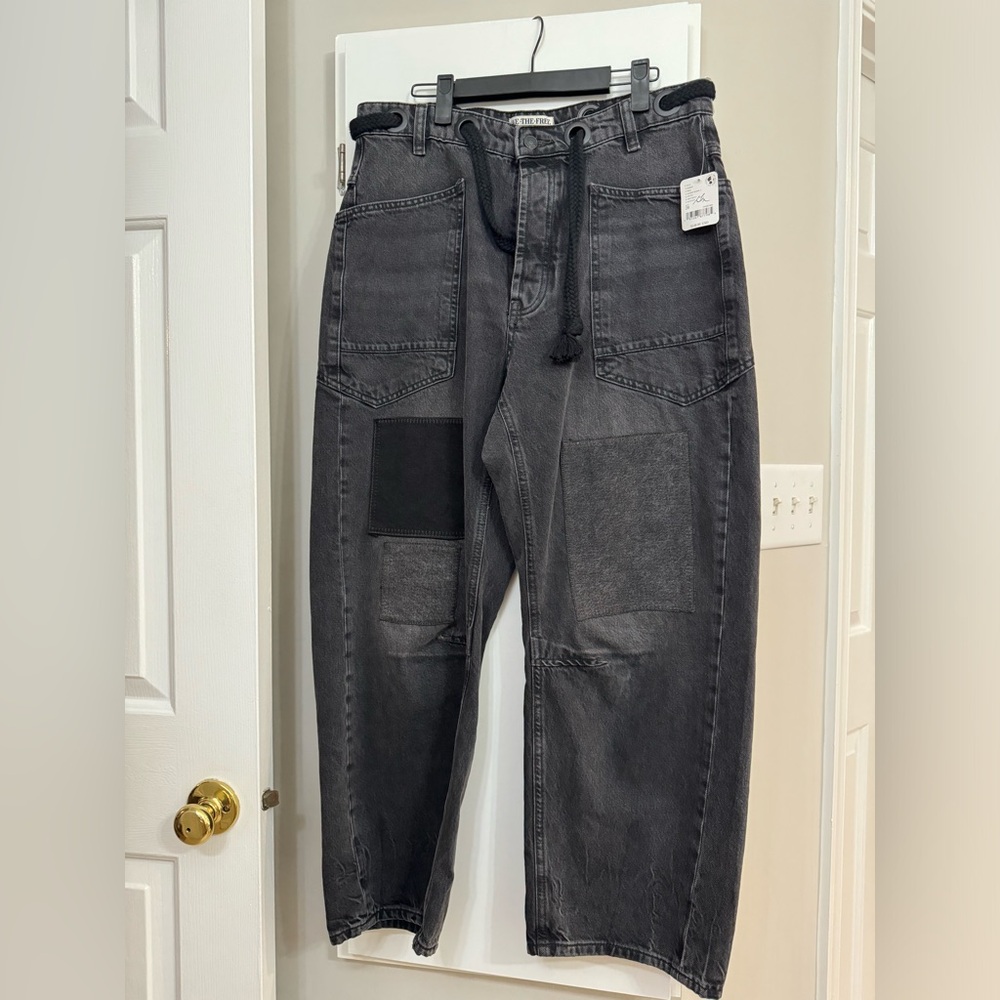 We The Free Moxie Pull-On Barrel Jeans